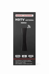 Антена HDTV HD002 Indoor/Outdoor (кімнатна/вулична) для цифрового ТБ DVB-T2, 4K/1080P, 360° прийом