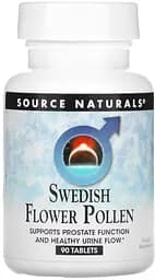 Натуральна добавка Source Naturals Swedish Flower Pollen, 90 таблеток