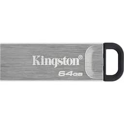 USB Flash накопичувач Kingston 64GB DataTraveler Kyson USB 3.2 silver/black (DTKN/64GB)