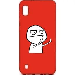Чохол-накладка Toto Cartoon Soft Silicone TPU Case Samsung Galaxy A10 FK 2 Red