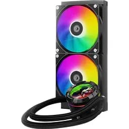Система водяного охолодження ID-COOLING Space LCD SL240 XE Black - мініатюра 3