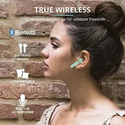 Навушники Trust Primo Touch True Wireless Mic Mint (23781_Trust) - мініатюра 9