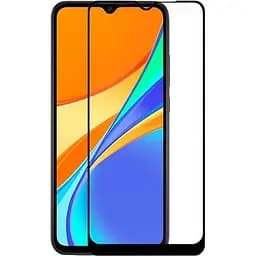 Захисне скло Tempered Glass 3D Full Glue Xiaomi Redmi 9A/9C/10A/A1 black