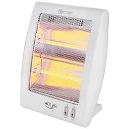 Обогреватель инфракрасный Adler AD 7709 портативный 800 Вт с защитой от опрокидывания белый