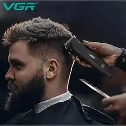 Професійний набір для стрижки волосся VGR V-640 Машинка та триммер з дисплеєм - мініатюра 5