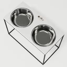 Hollky Base XXL40 — миски на підставці для дуже великих собак (2 × 2,8 л) - мініатюра 4