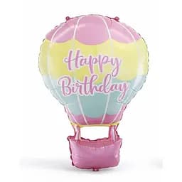 Надувной фольгированный шарик Happy Birthday воздушные декоративные аксессуары для праздников Разные цвета