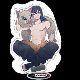 Акриловая фигурка Клинок, рассекающий демонов Иноске Demon Slayer: Kimetsu no Yaiba Inosuke 16 см