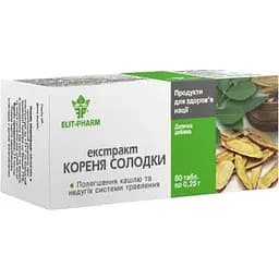 Экстракт корня Сладкий Elit-Pharm 80 таблеток (0.25 г)