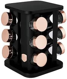 Набір ємностей для спецій Berlinger Haus Black Rose Collection (BH-8559)