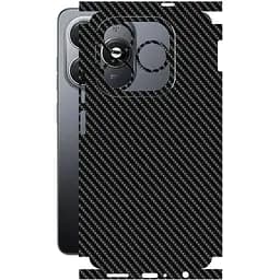 Захисна плівка StatusSKIN для Tecno Spark 20 Pro Корпус Вініл Карбон чорний