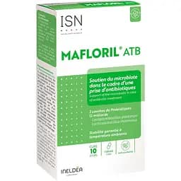 Комплекс Ineldea Mafloril Atb пробіотик, стійкий до антибіотиків 10 капсул