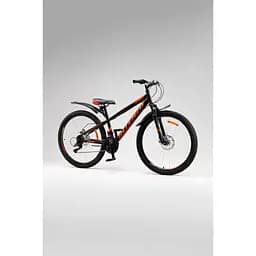 Велосипед SPELLI MASTER 26" Чорно-помаранчевий з червоним