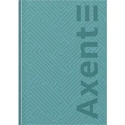 Книга записная Axent Pattern А4- 96 листов бирюзовая клетка (1606753)