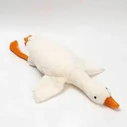 Іграшка - подушка Гусь обіймусь антистрес м'який великий 130 см білий