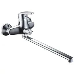 Змішувач для ванної CRON MAGIC 006 червона ручка (CR0133)