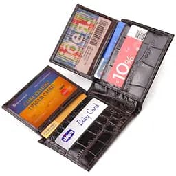 Чоловічий шкіряний портмоне Canpellini 11,3х8,3х1 см acs0025024 - мініатюра 5