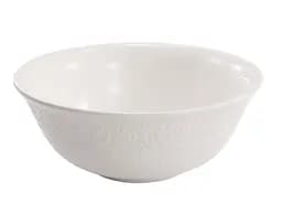 Салатник фарфоровый Tudor Корона 18 см белый (TU3612-1)