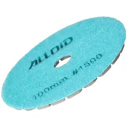Круг алмазний Alloid Building Tools Combs шліфувальний на липучці 100 мм зерно 1500 (DD-63384) - мініатюра 3