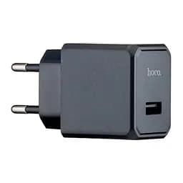 Сетевые зарядные устройства Hoco CS11A Ocean single port charger (EU) Черный