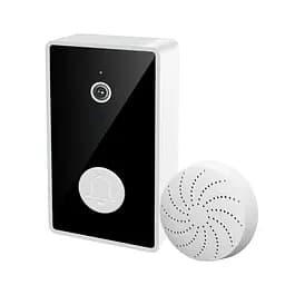 Відеодомофон Wifi на батарейках ААА з окремим бездротовим USB дзвінком Nectronix YE-B-01 (100840)