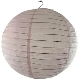Ліхтар паперовий 40 см світло-рожевий