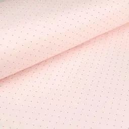 Простирадло Cosas на резинці 80х200 mini dots cs4, рожевий (DotsGreyRose_80x200x20) - мініатюра 4