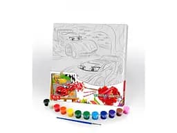 Креативна творчість "Розпис на полотні 31*31см "Тачки" PX-07-04