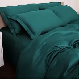 Комплект постільної білизни MirSon Tencel №07 Emerald 175х210 (2200009370984) - мініатюра 7