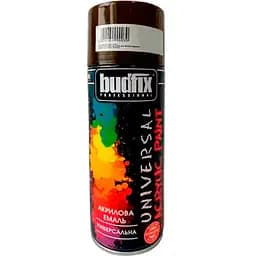 Аерозольна фарба Budfix Універсальна RAL 8017 шоколад 400 мл (83602)