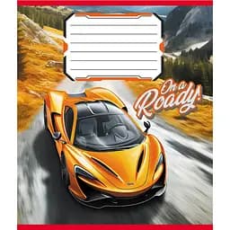 Зошит учнівський "В дорогу" Leader 012-520163L-3 в лінію, 12 аркушів