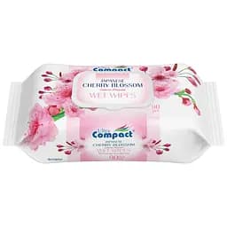 Серветки вологі Ultra Compact Japanese Cherry Blossom з клапаном 90 шт.