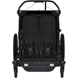 Дитяча коляска Thule Chariot Sport 2 Double (Black) (TH 10201031) - мініатюра 3