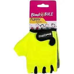 Велоруковицы детские Bimbo Bike Funny 6-8 лет размер M салатовые (90944G-IS)