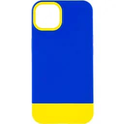 Чохол Epik TPU+PC Bichromatic для Apple iPhone 11 Pro Max 6.5 Navy Blue/Yellow