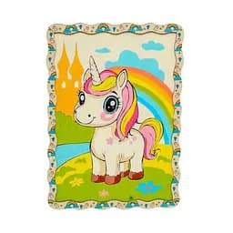 Детский набор для росписи по дереву "Милий Єдиноріг" Puz-22950 формат А3