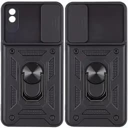 Чохол Ummi Camshield Serge Ring для Xiaomi Redmi 9A Чорний / Black