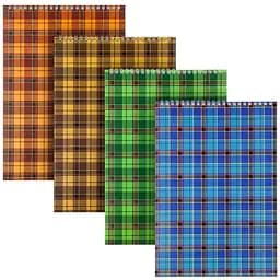 Блокнот А5 Axent на спіралі клітка 48 аркушів 1 шт. в асортименті (D8012-01)