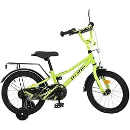Велосипед Profi MB 14013-1 колеса 14" сталь дзвінок дзеркало ліхтарик зелений