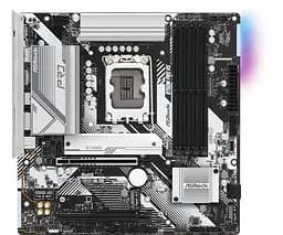 ASRock B760M PRO RS (1700/B760, 4*DDR5, 2xPCIex16, 4xSATAІІІ, 3xM.2, 2.5GLan, 7.1ch, mATX)