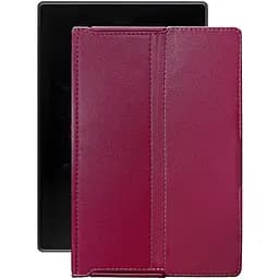 Чохол StatusCASE з екошкіри для планшету Pixus Hammer Бордовий