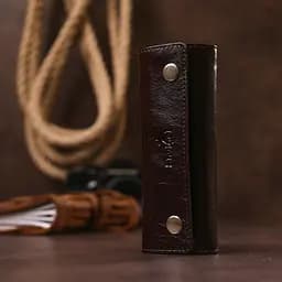Шкіряна ключниця SHVIGEL 14.5х6х2 см acs0025829 - мініатюра 6
