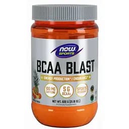 Амінокислота BCAA NOW BCAA Blast Powder, 600 грам - Фруктовий пунш
