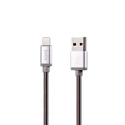 USB Cable Hoco U5 Full-Metal Lightning Grey 1.2m