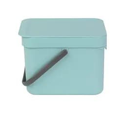 Ведро мусорное Brabantia Sort&Go, мятный, 6 л (109645)