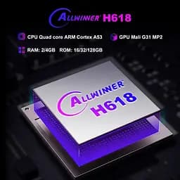 TV приставкаGB (H96 Max H618 Plus 4/32) - мініатюра 4