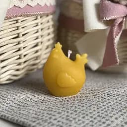 Пасхальная свеча курочка желтая MIS LT