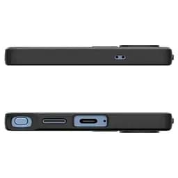 Чохол Spigen Liquid Air Matte Black для Samsung Galaxy S25 Ultra (ACS08953) - мініатюра 6