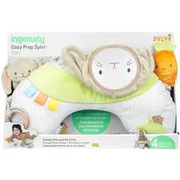 М'яка подушка розвивальна Ingenuity Cozy Prop Sylvi з іграшками (17328) - мініатюра 2