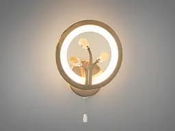 Світильник декоративний LED Diasha 8135/1G, 16W, золото, акриловий плафон, висота 22 см, IP20 - мініатюра 2